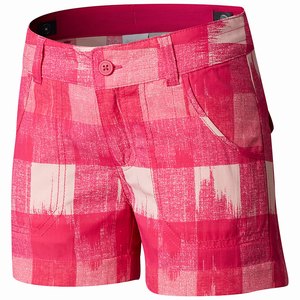 Columbia Silver Ridge™ Printed Short Flickor Rosa (NATMB4936)